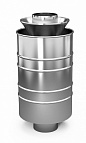 Каменка натрубная ЛЕЙДЕНФРОСТ Лайт, ф115,1/0,5мм, нерж/нерж