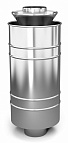 Каменка натрубная ЛЕЙДЕНФРОСТ,ф115,1/0,5мм, нерж/нерж